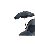 BOOTS BABY BLACK SUN PARASOL UMBRELLA for STROLLER or PUSHCHAIR