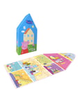 Peppa Pig Shaped Puzzle House Patterned Barbo Toys