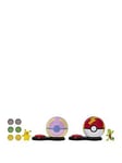 Pokemon Pok&Eacute;Mon Surprise Attack Game - 2-Inch Pikachu With Fast Ball And 2-Inch Treecko With Heal Ball Plus Six Attack Discs