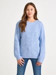 Lindex Stickad tröja med rosett