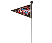 Razor Crazy Cart (V1-V4) Flag w/ Pole