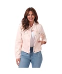 Levi's Womenss Levis Original Trucker Jacket in Pink Cotton - Size 10 UK