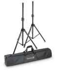 Gravity SS52 12B SET 1 Set of 2 Speaker Stands 35mm Pole PA Tops Tripod Bag Case