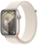 Apple Watch Series 9 45mm Alu Case/ Starlight Sport Loop Champagne One Size