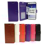 Crazy Horse Wallet LG G7 ThinQ (G710M) Svart