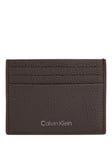 Calvin Klein Warmth Cardholder, Dark Brown