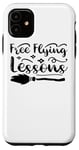 iPhone 11 Free Flying Lessons - Funny Witch Halloween Case