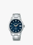 Seiko SPB249J1 Men's Prospex 'Deep Lake' Alpinist Automatic Date Bracelet Strap Watch, Silver/Blue