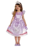 Sofia The First Disney Deluxe Royal Princess Toddler Girls Costume & Tiara 3T-4T