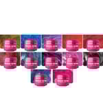 Base One - UV Gel - Metallic - Set med 12 färger - 5 gram multifärg
