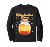 Fermenting Kombucha King Kombucha tea Long Sleeve T-Shirt