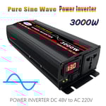 3000W 48V till 220V Pure Sine Wave Power Inverter Solar