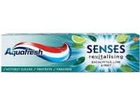 Aquafresh Senses Revitalising revitaliserande tandkräm Eukalyptus &amp Lime &amp Mint 75 ml