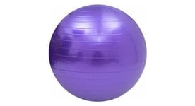 Swiss ball ballon de fitness gymnastique pour pilates yoga renforcement du dos avec pompe ballon   violet diametre 75 cm taille m