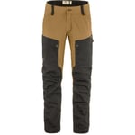 Fjällräven Mens Keb Trousers (Grå (DARK GREY-BUCKWHT BRWN/030-232) 56 kort)