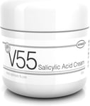 V55 Salicylic Acid Cream for Spots Blackheads Blemishes and Problem Skin Suitabl