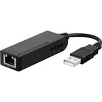DLINK USB 2.0 Ethernet adapter DUB100 netkort