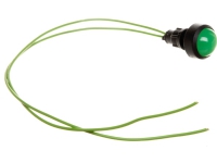 Signallampa 20mm grön 230V AC KLP 20G/230V 84520005