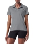 Odlo Tilda Women's Polo Shirt S/S, Womens, Polo Shirt, 594131_15700_XS, grey melange, XS