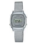Casio Collection WoMens Silver Watch LA670WEM-7EF Stainless Steel (archived) - One Size