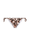 Calvin Klein Underwear - Bikinitrosa String Side Tie Bikini Print - Brun - 46/48