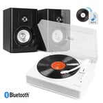 Fenton RP162W Bluetooth Record Player with SHF404B Speakers