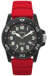 Timex TW5M61000 Diver Style (42mm) Black Dial / Red Silicone Watch