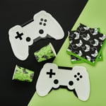 Gaming Party Paper Plates Gaming Video Computer Game Controller Console Shape 8