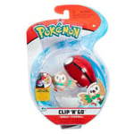 Pokemon Clip N Go - Rowlet And Poké Ball