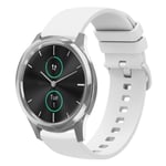 Garmin VivoMove Luxe Klockarmband i Silikon - Vit