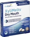 Xylimelts Dry Mouth Neutral Fästtabletter vid muntorrhet 40 st