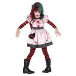 Boland - Costume enfant poupée d'horreur, costume de carnaval, set de costume pour Halloween, carnaval et fête à thème