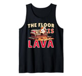 The Floor Is Lava family vacation game champion Tank Top