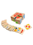 Goki Wooden Patterns Game Cube