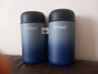 2 PCs ThermoCafe by Thermos Stainless Steel Vacuum Insulated Food Flask 400ml