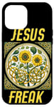 iPhone 15 Plus Jesus Freak Christian Illustration Design Case