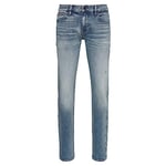 BOSS Men's Delaware Bc-c Jeans Trousers, Turquoise/Aqua442, 36 W/32 L