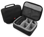 DURAGADGET Protective Black & Grey EVA Portable Speaker Case - Compatible with Jabra Solemate Mini & Jabra Speak 510