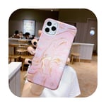 Surprise S Vintage Artistic Marble Phone Cases For Iphone 11 Pro Max Xr Xs Max 6 6S 7 8 Plus X Hard Pc Half-Wrapped Back Cover Gift-A-For Iphone 6Plus 6Sp