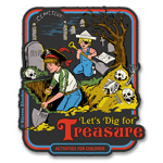 Steven Rhodes - Let's Dig For Treasure Sticker, Accessories