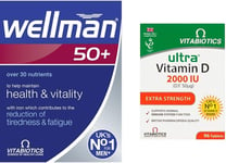 Wellman 50+ Support Pack with Vitamin D 2000IU