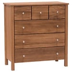 Zebra Collection Saga byrå oljad ek sex lådor B82 cm
