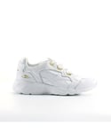 Puma Prevail Heart White Synthetic Bow Lace Up Womens Trainers 365649 02 - Size UK 4