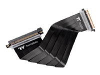 Thermaltake TT Premium PCI-E 3.0 Extender - PCI Express x16-kabel - 164 pins PCI Express (han) til 164 pins PCI Express (hun) - 30 cm - sort