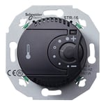 Schneider Electric Renova WDE011624 Rumstermostat 230 V Svart