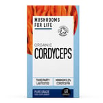 Mushrooms For Life Organic Cordyceps - 60 Capsules