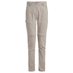 Craghoppers Women's Nosilife Pro Convertible Trouser III Soft Mushroom, 18-R