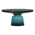 ClassiCon - Bell Coffee Table, Svart topp, Montana Blue - Soffbord