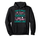 Cute Greatest Mama shirt Best Mom Mothers Day Gifts Women Pullover Hoodie