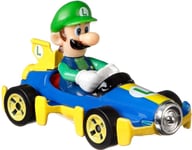 Hot Wheels Mario Kart Luigi Mach 8